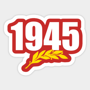 1945. Year of the Great Victory Sticker